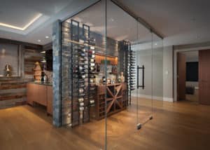 home reno wine cellar