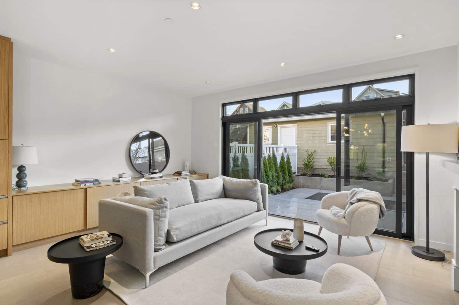 Living room renovation